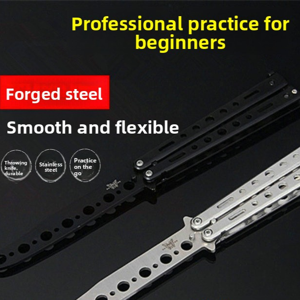Foldable Butterfly Practice Training Knife