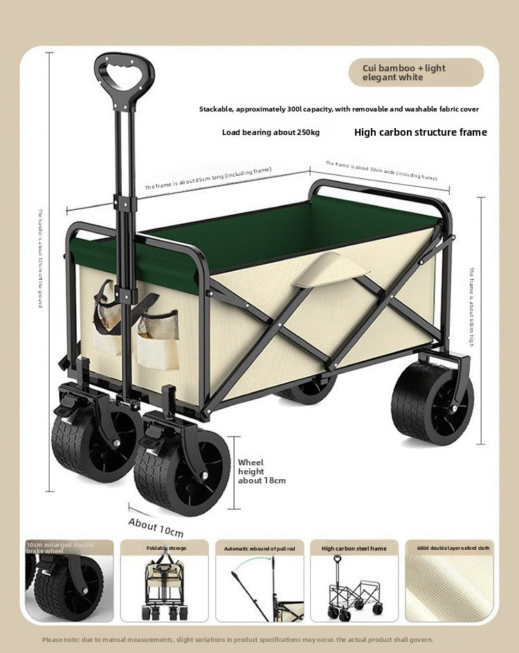 Foldable Camping Utility Cart