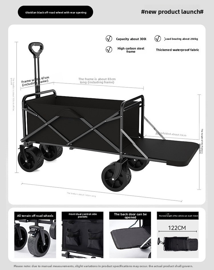 Foldable Camping Utility Cart