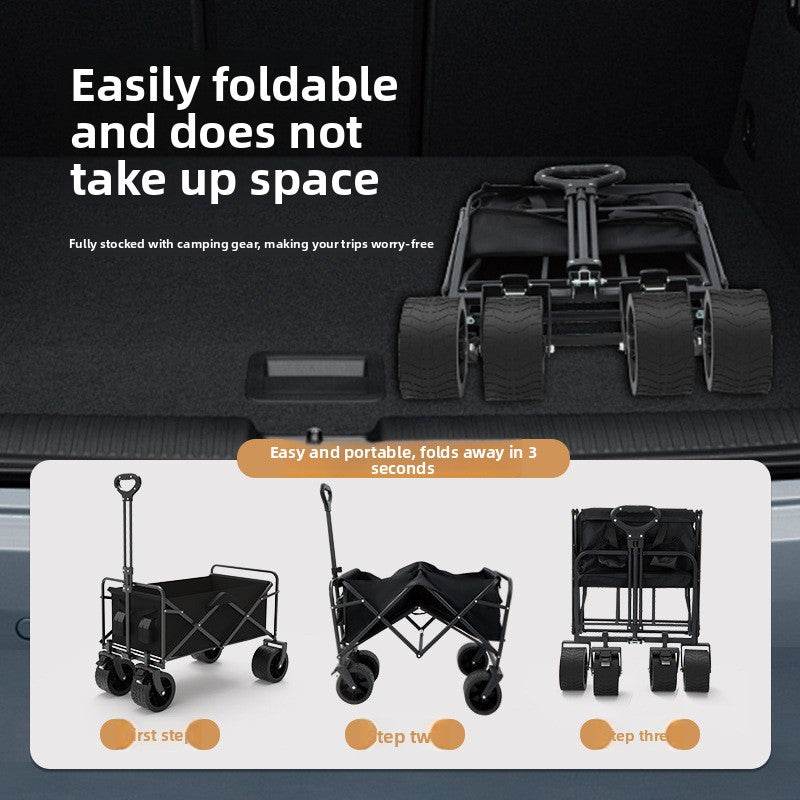 Foldable Camping Utility Cart