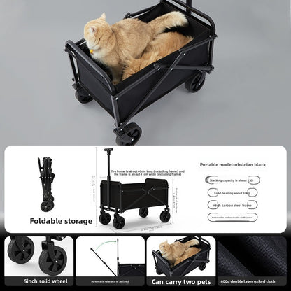 Foldable Camping Utility Cart
