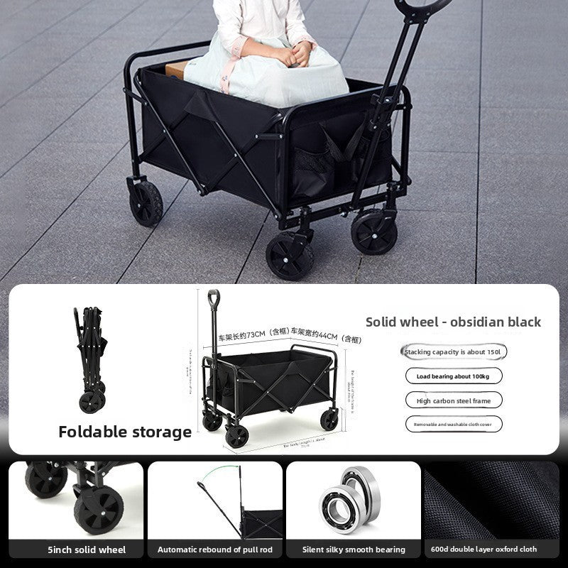 Foldable Camping Utility Cart