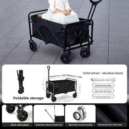 Foldable Camping Utility Cart