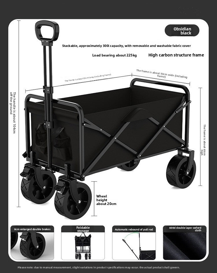 Foldable Camping Utility Cart