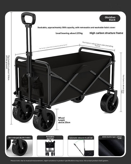 Foldable Camping Utility Cart