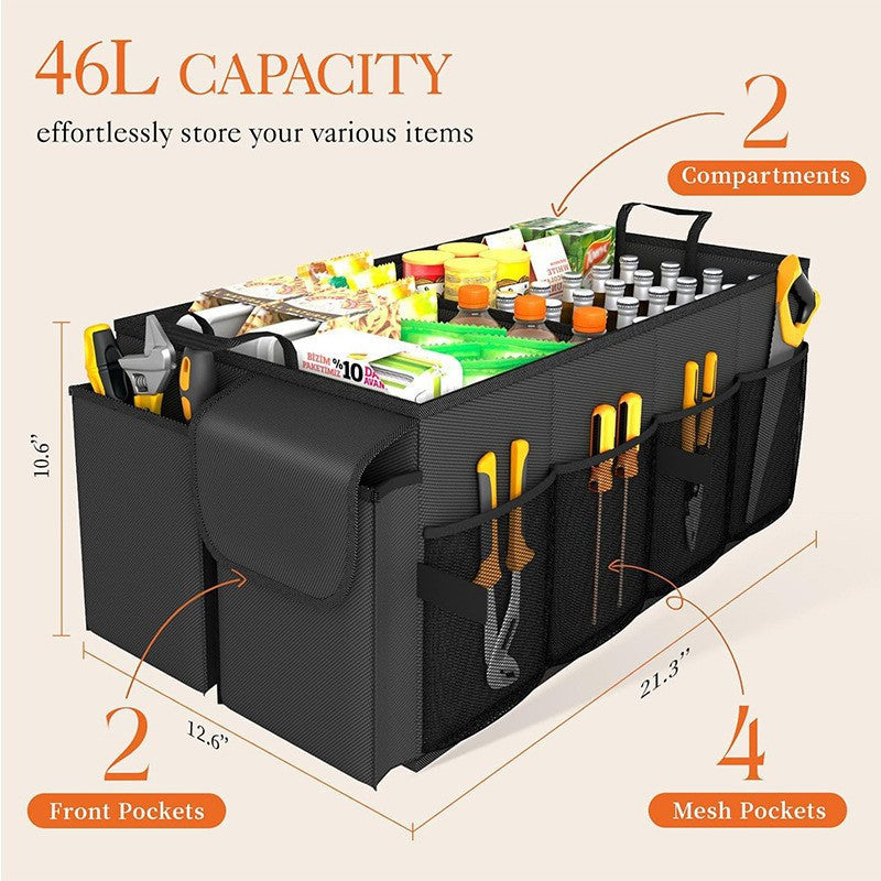 Foldable Car Trunk Storage Box