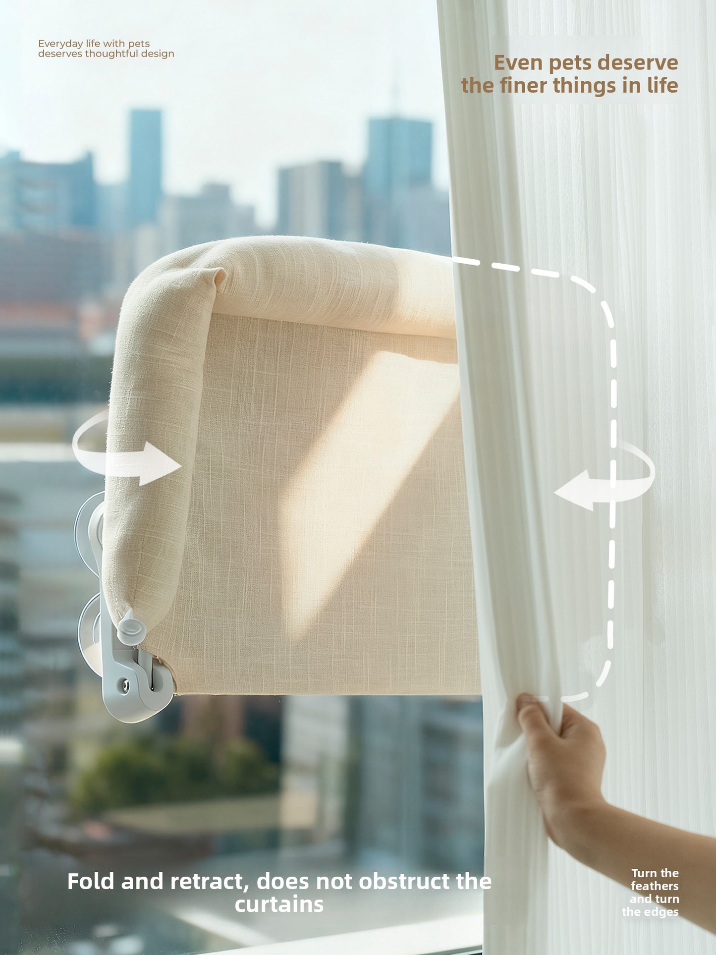 Foldable Cat Hammock