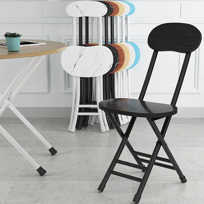 Foldable chair with backrest