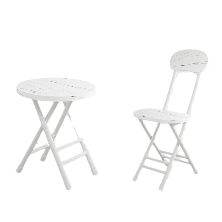 Foldable chair with backrest