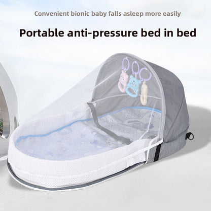 Foldable children's bed