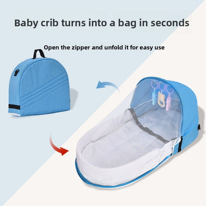 Foldable children's bed