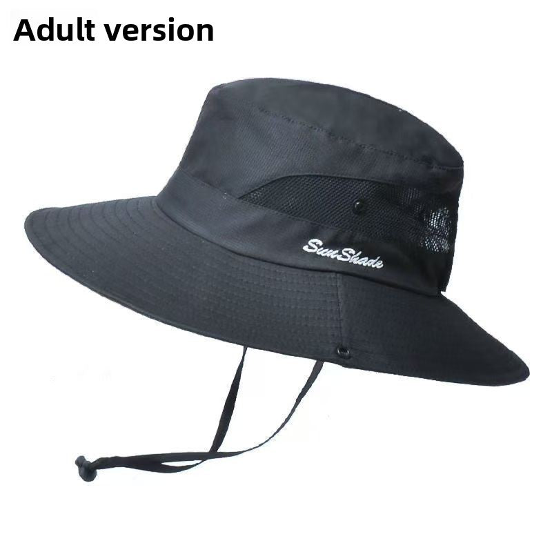 Foldable Color Block Sun Hat