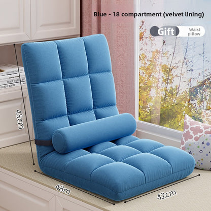 foldable computer recliner