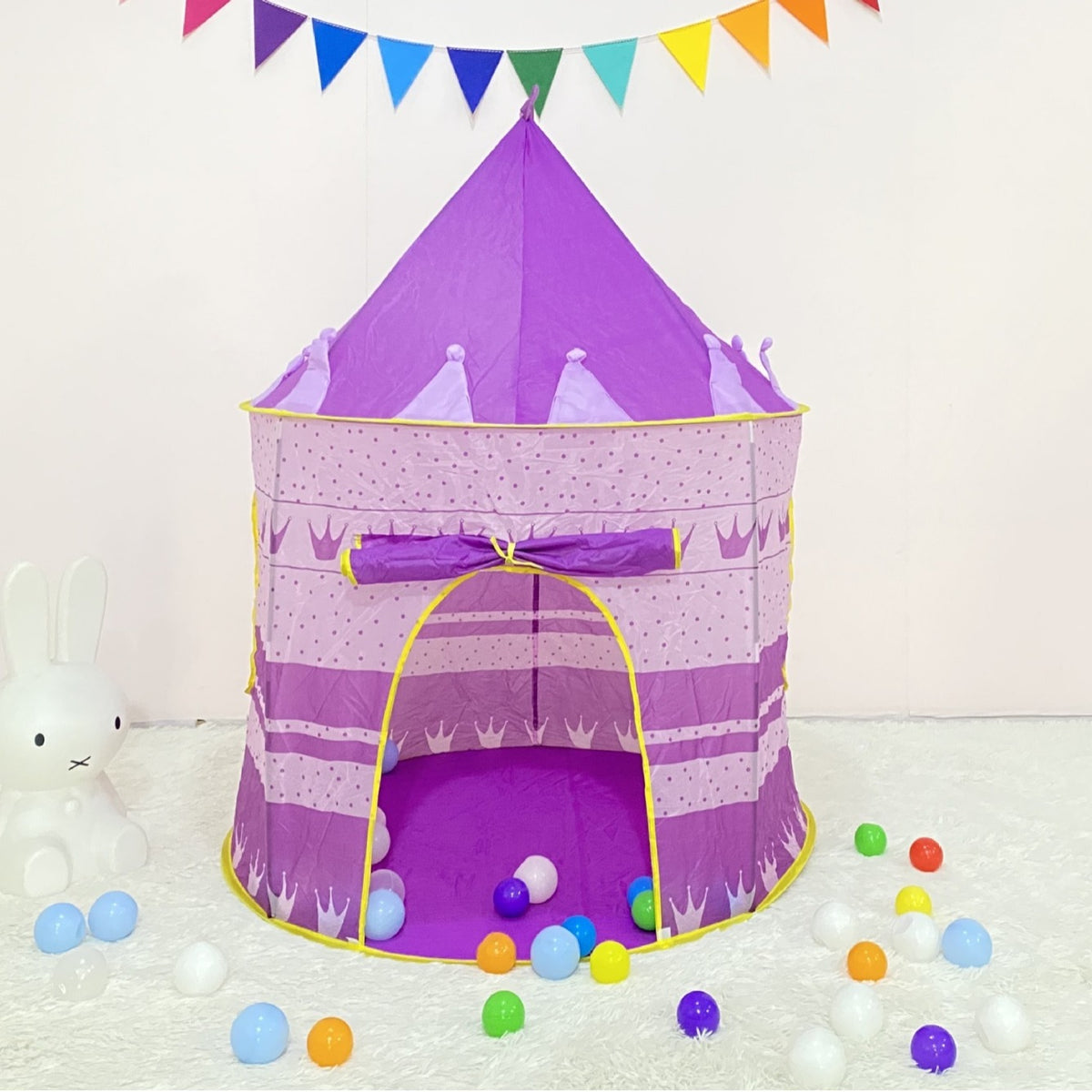 Foldable Crown Play Tent
