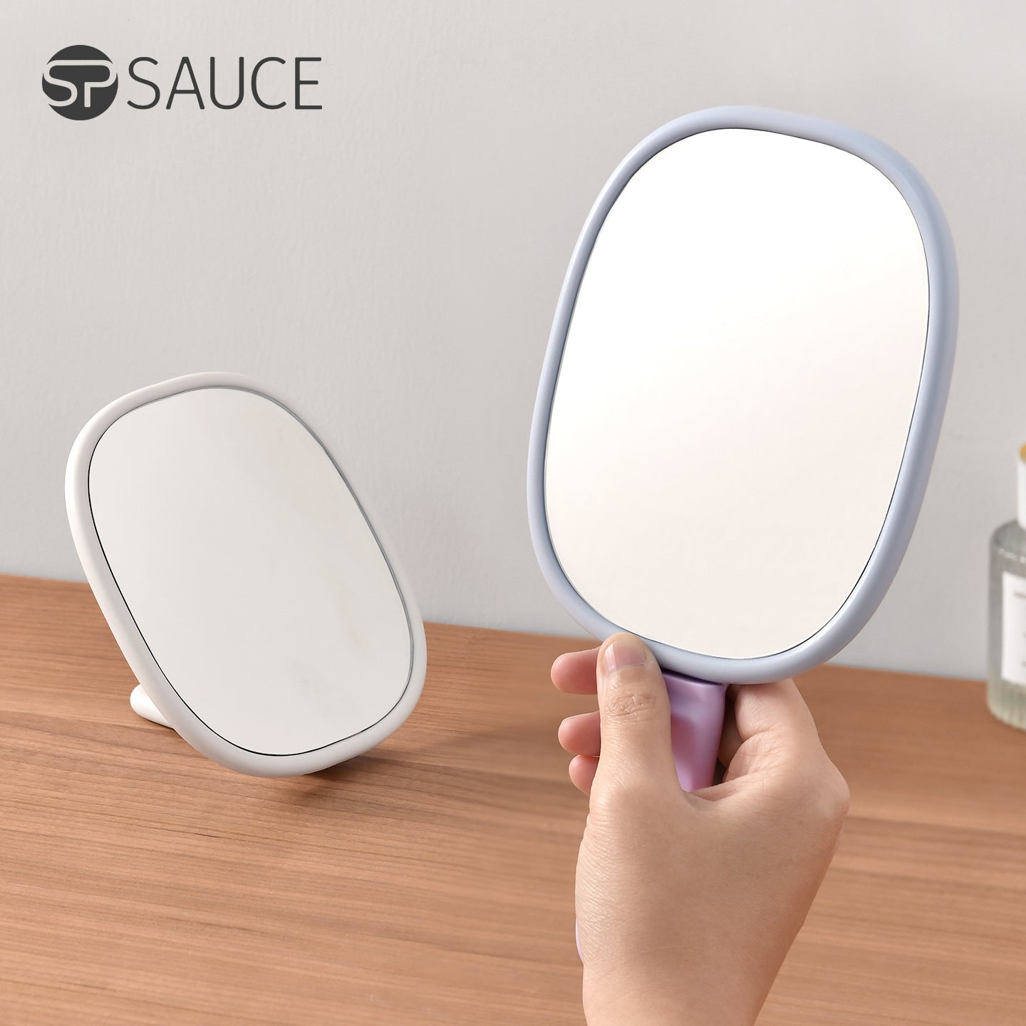 Foldable Desktop Makeup Mirror