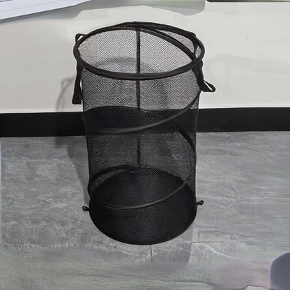 Foldable dirty laundry basket