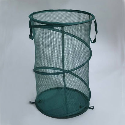 Foldable dirty laundry basket