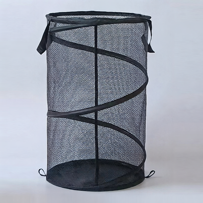 Foldable dirty laundry basket