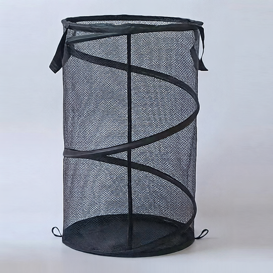Foldable dirty laundry basket