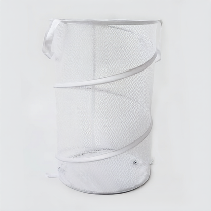 Foldable dirty laundry basket