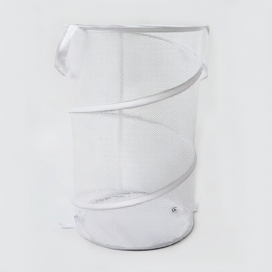 Foldable dirty laundry basket