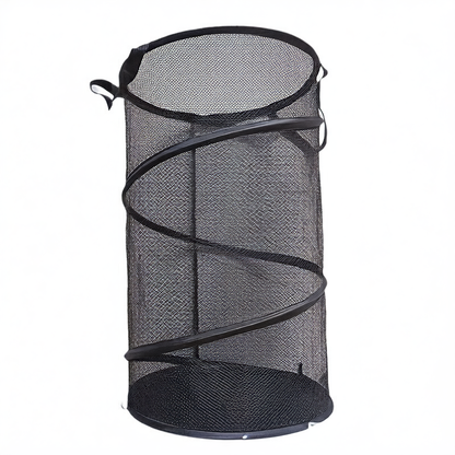 Foldable dirty laundry basket