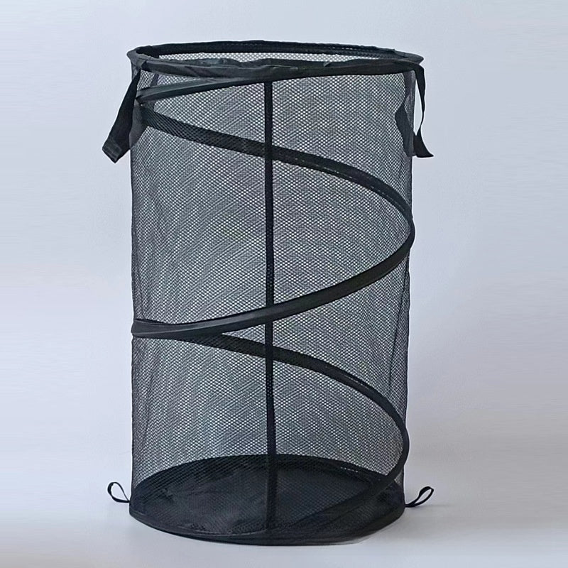 Foldable dirty laundry basket