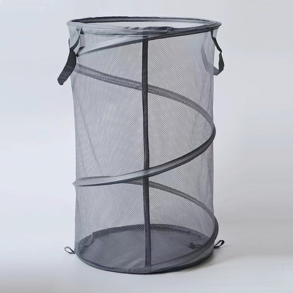 Foldable dirty laundry basket