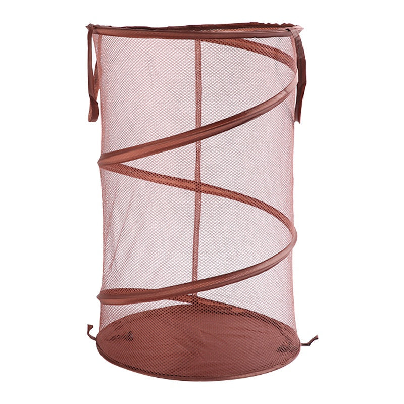 Foldable dirty laundry basket