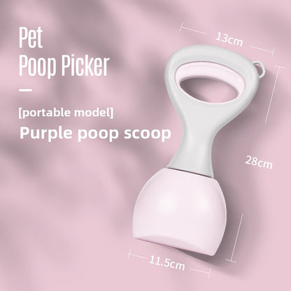 Foldable Dog Poop Scooper with Waste Bags