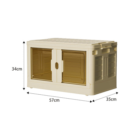 Foldable Double Door Plastic Box