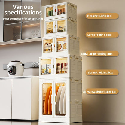 Foldable Double Door Plastic Box