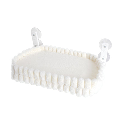 Foldable Double-Sided Cat Hammock with Suction Cups