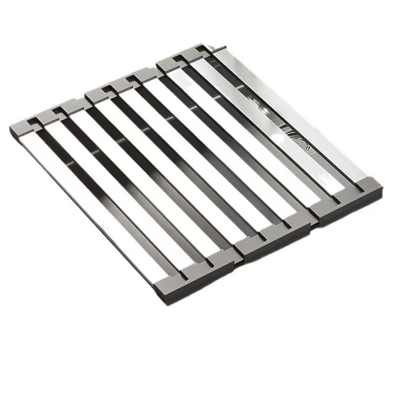 Foldable draining rack