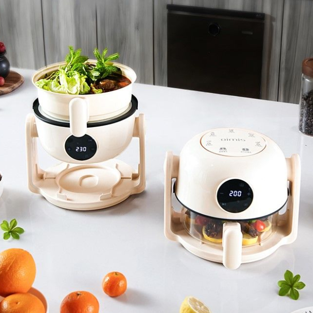 Foldable Dual Pot Air Fryer