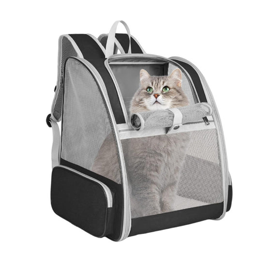 Foldable Dual Shoulder Pet Carrier Bag