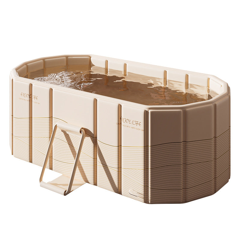 Foldable Dual-Use Hot Cold Bath Tub