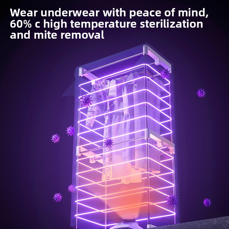 Foldable Electric Clothes Dryer