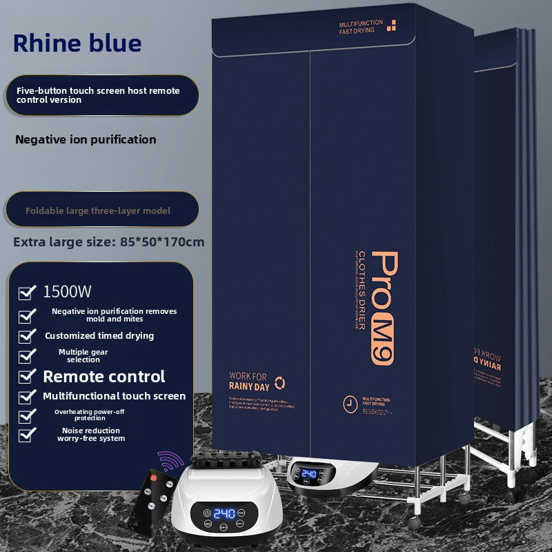 Foldable Electric Clothing Dryer