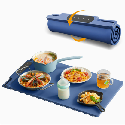 Foldable Electric Heating Food Warmer Plate