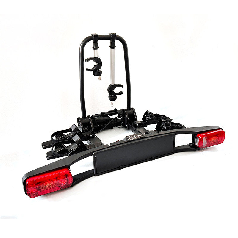 Foldable European Tow Hitch Bicycle Rack