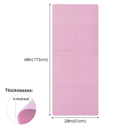 Foldable EVA Yoga Mat