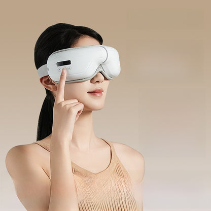 Foldable Eye Massager with Heat and Vibration
