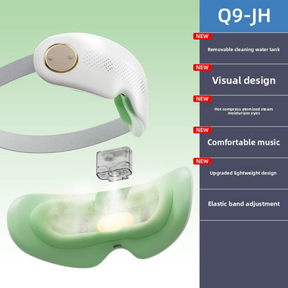 Foldable Eye Massager with Steam and Heat Therapy