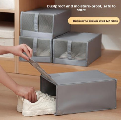 Foldable Fabric Shoe Storage Box