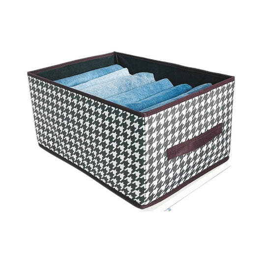 Foldable Fabric Storage Box with Handles
