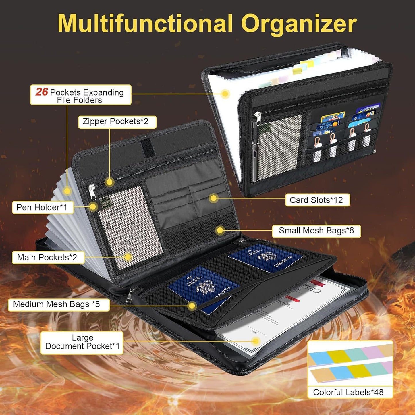Foldable File Folder