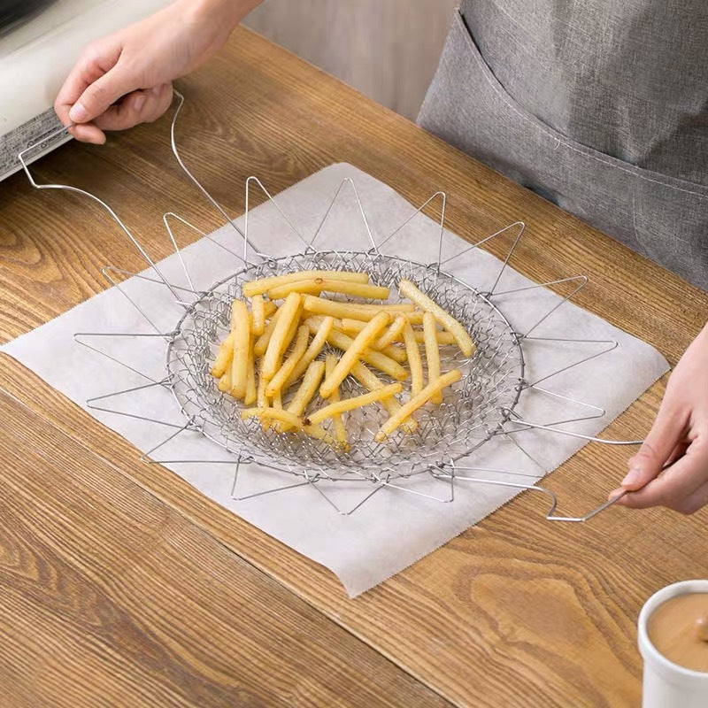 Foldable filter screen