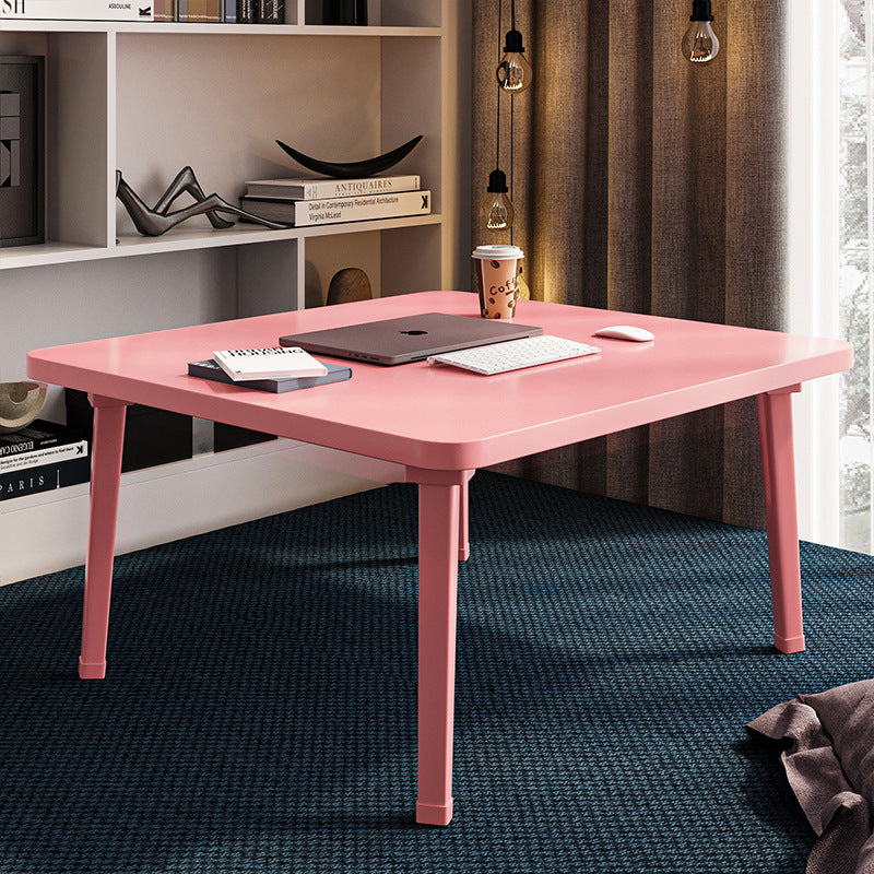 Foldable Floor Table with Drawer