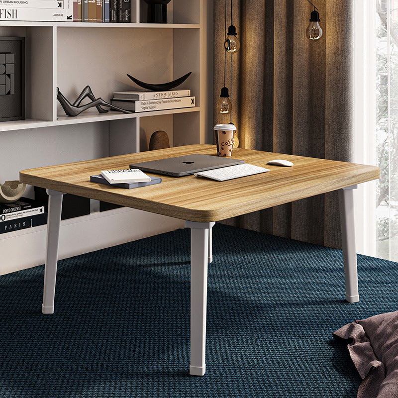 Foldable Floor Table with Drawer